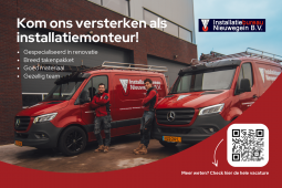 Vacature Installatiemonteur